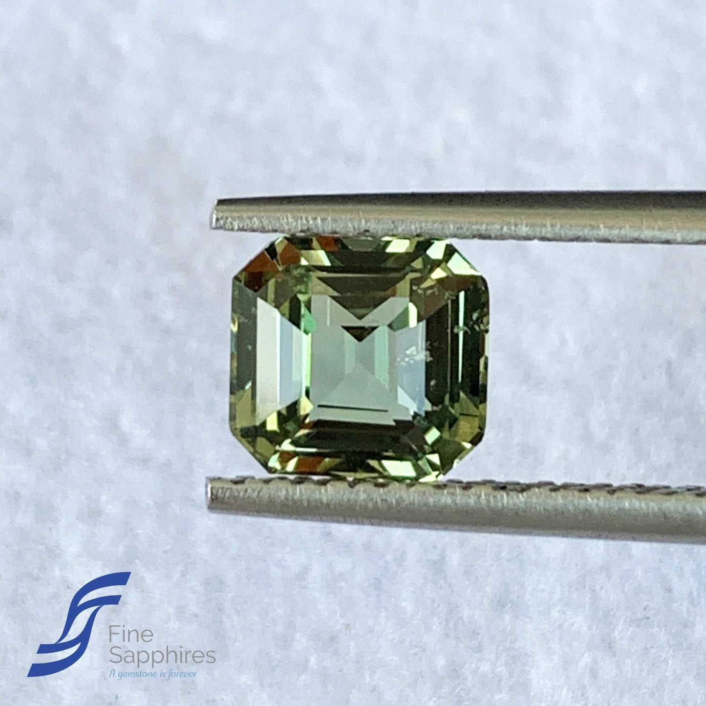 1.86Ct Natural Green Sapphire