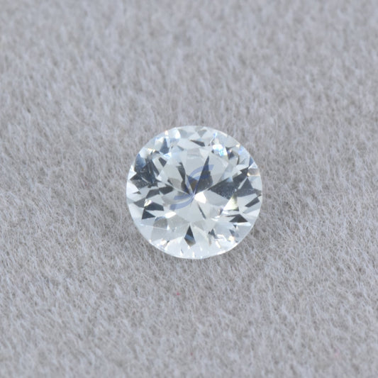 1.25CT Natural White Sapphire (H)