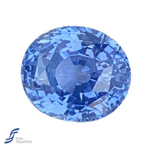 3.06Ct Natural Blue Sapphire - Fine Sapphires