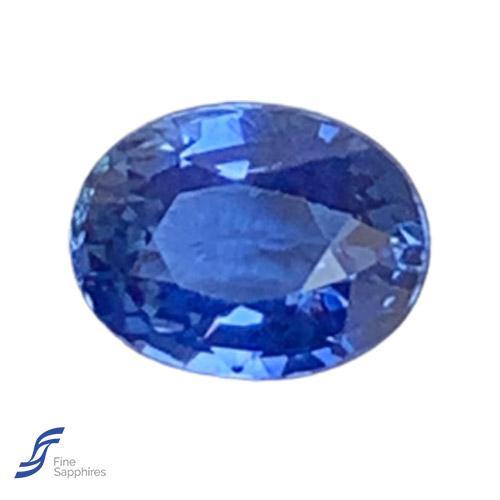 1.00CT Natural Blue Sapphire 