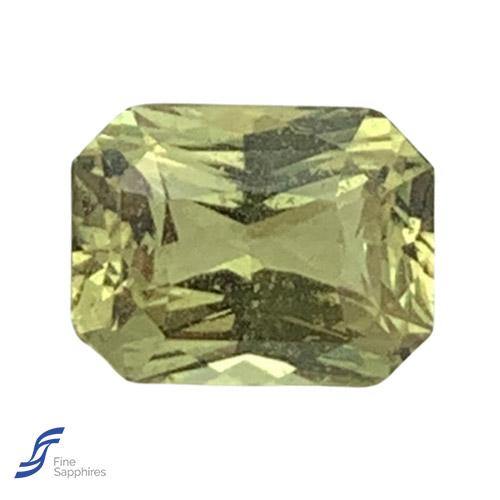 1.50CT Natural Green Sapphire 