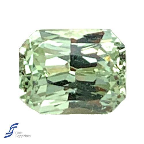 1.31CT Natural Green Sapphire 