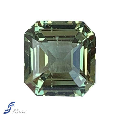 1.86Ct Natural Green Sapphire 