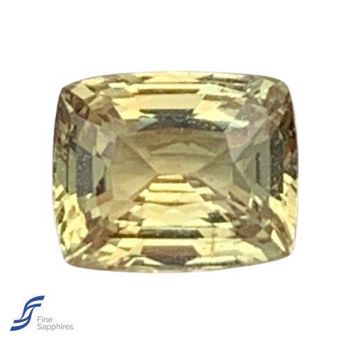 1.51CT Natural Yellow Sapphire 