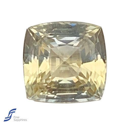 1.43CT Natural Yellow Sapphire 