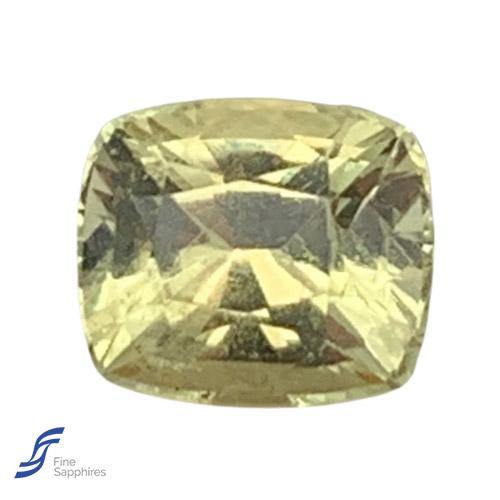 0.86CT Natural Yellow Sapphire 
