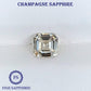 1.10CT Natural Champagne Peach Sapphire 