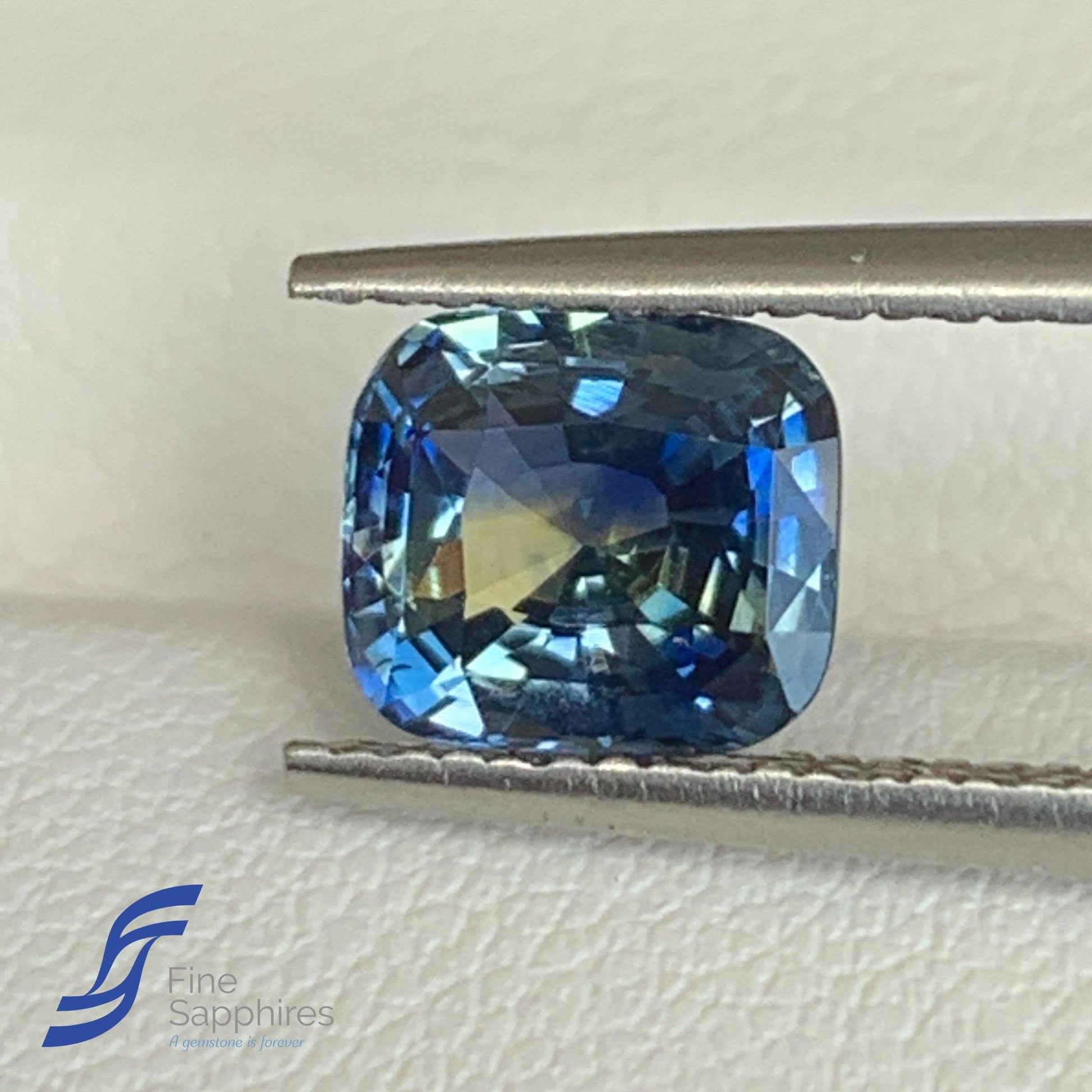 1.83CT Natural Bi-Color (Parti) Sapphire 