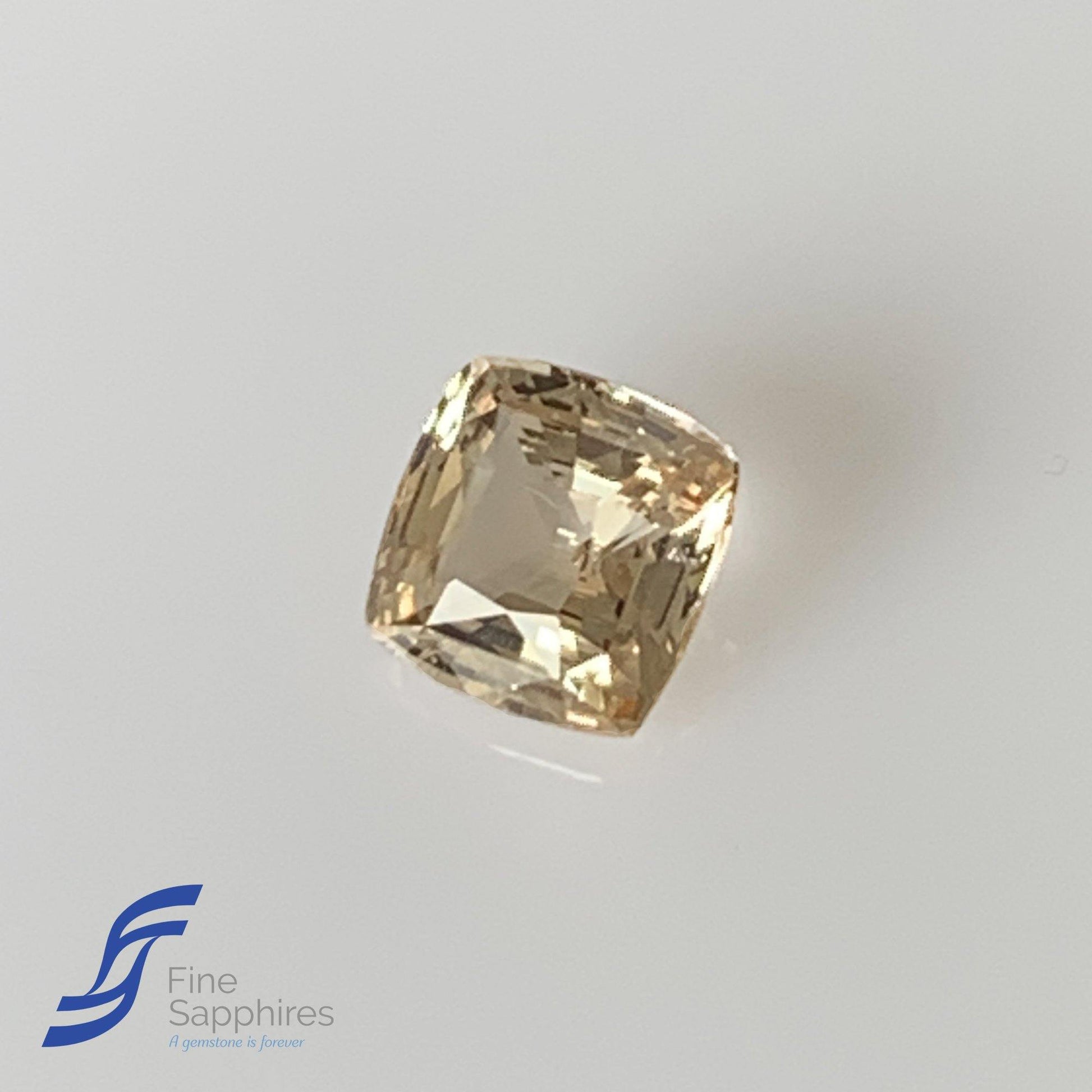 1.07CT Natural Peach Sapphire 