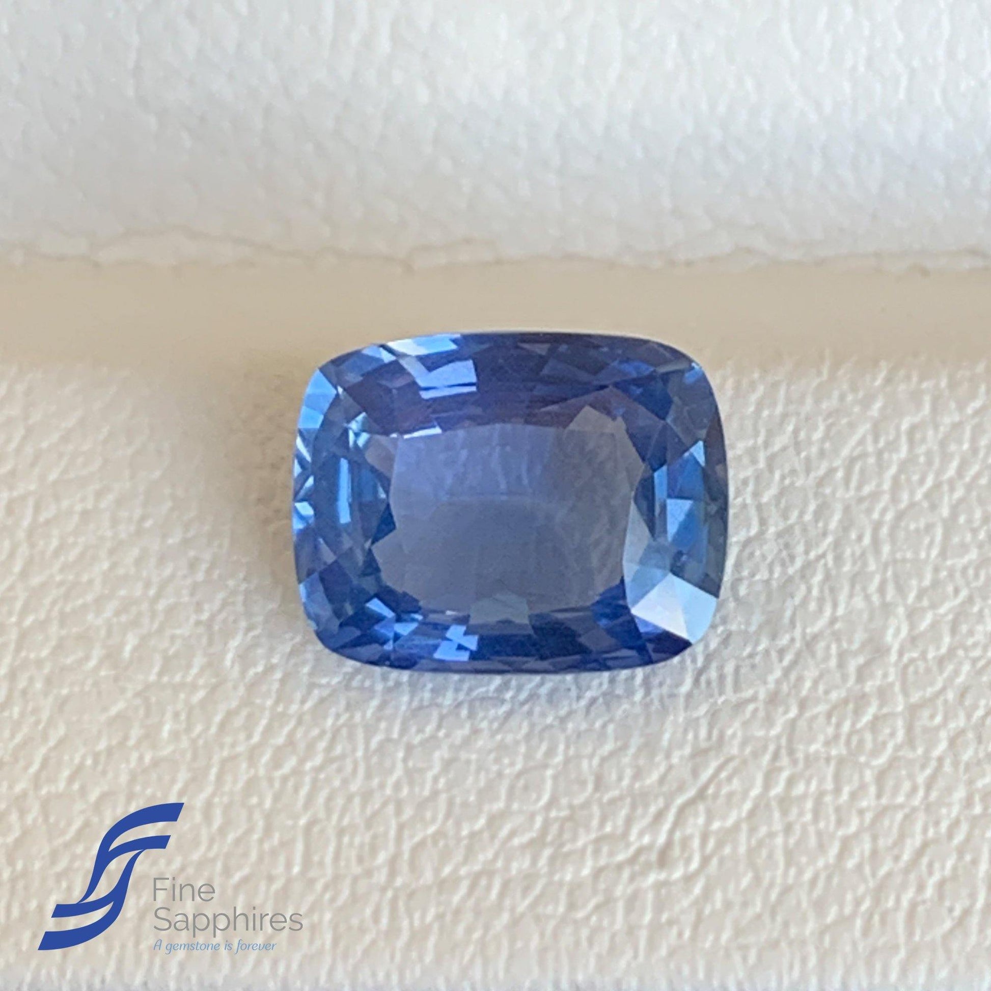 2.22CT Natural Blue Sapphire - Fine Sapphires