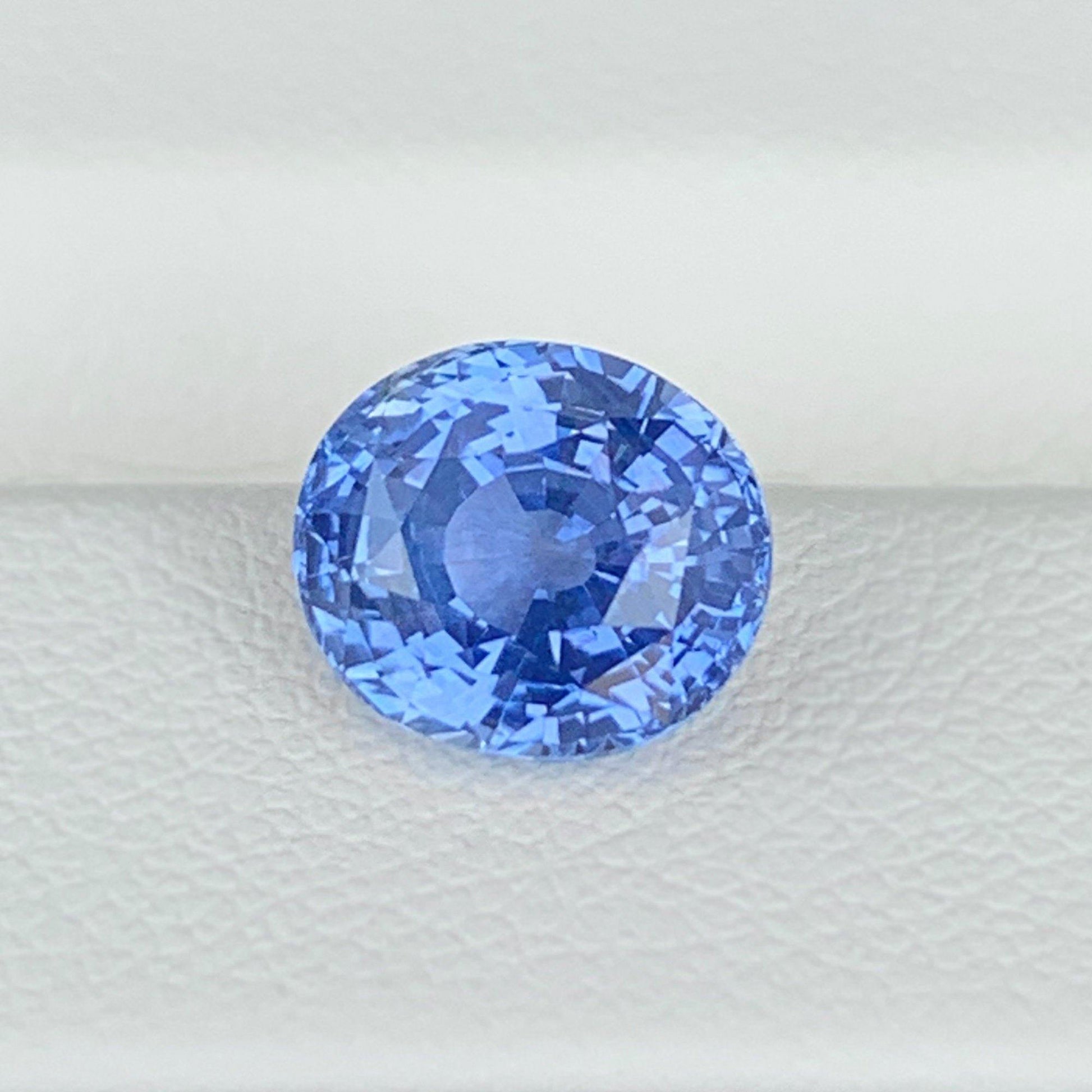 3.06Ct Natural Blue Sapphire - Fine Sapphires