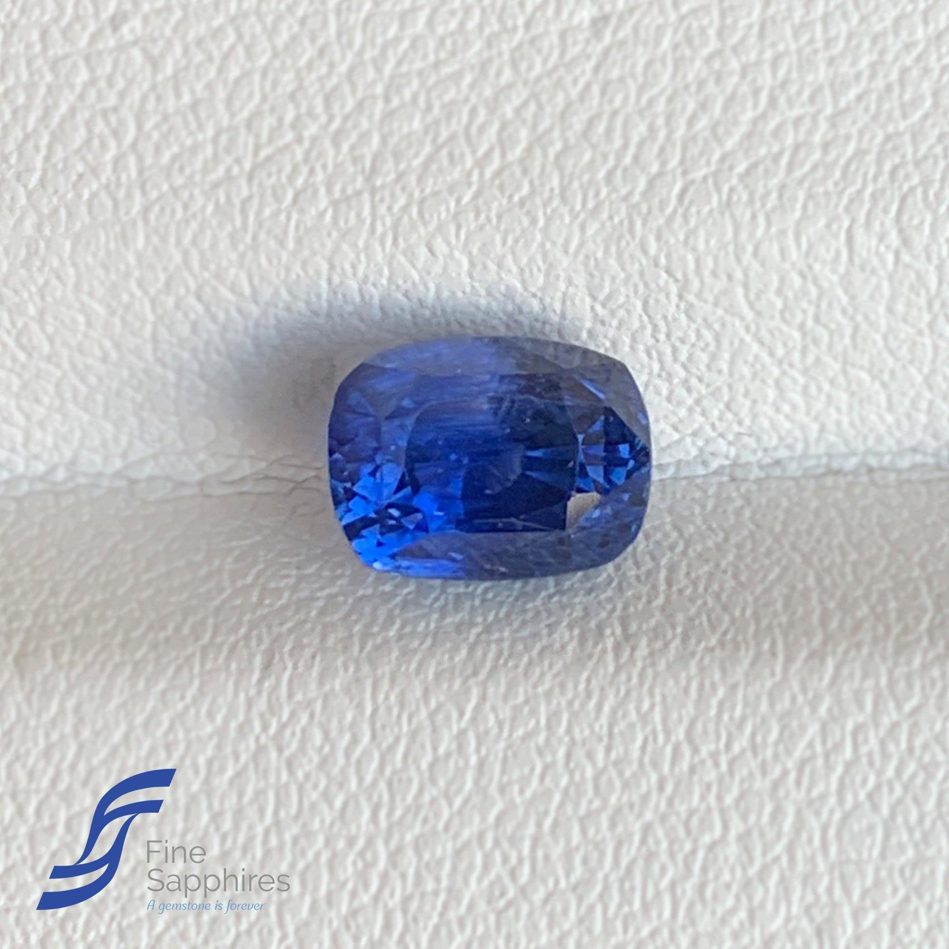 2.51CT Natural Blue Sapphire - Fine Sapphires