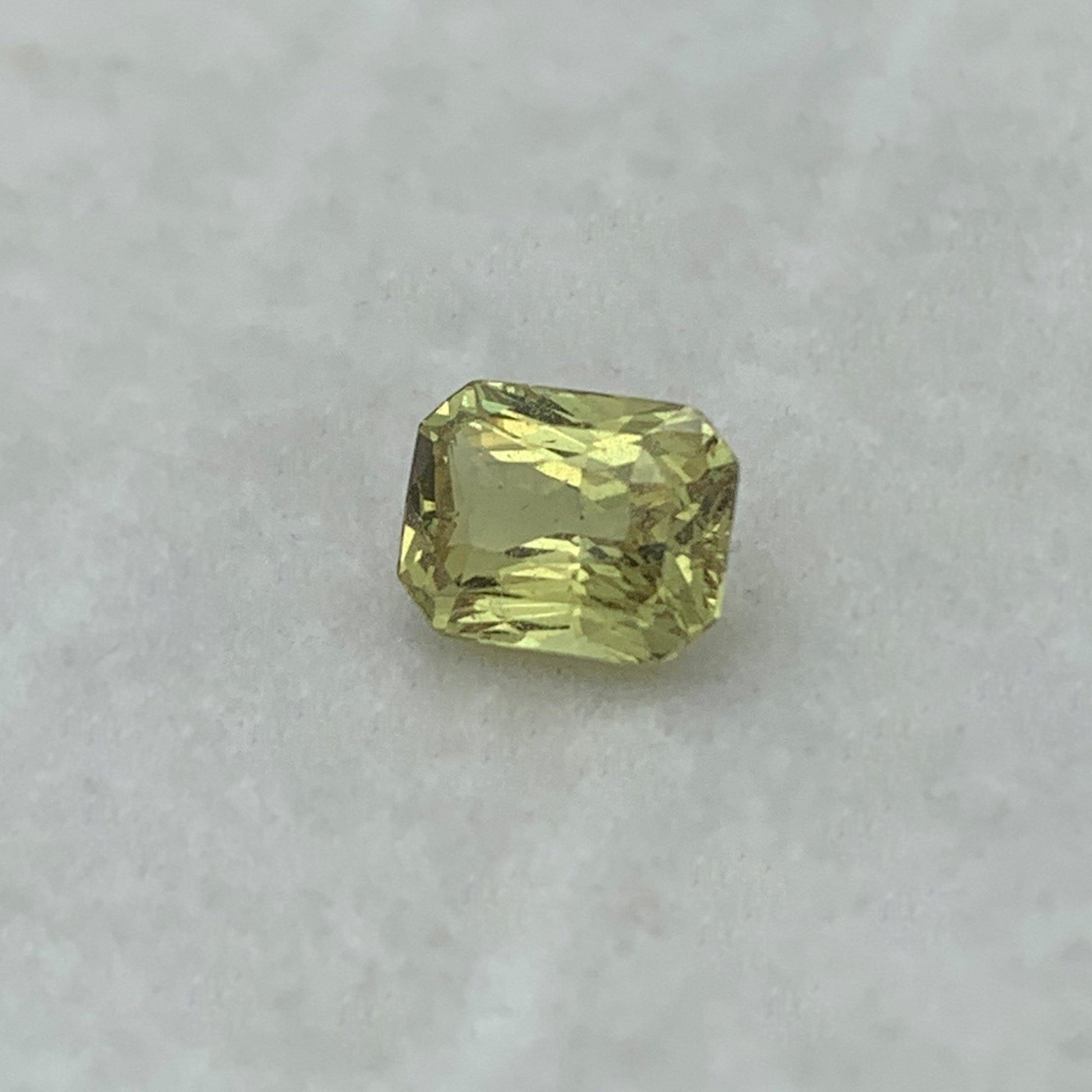 1.50CT Natural Green Sapphire 