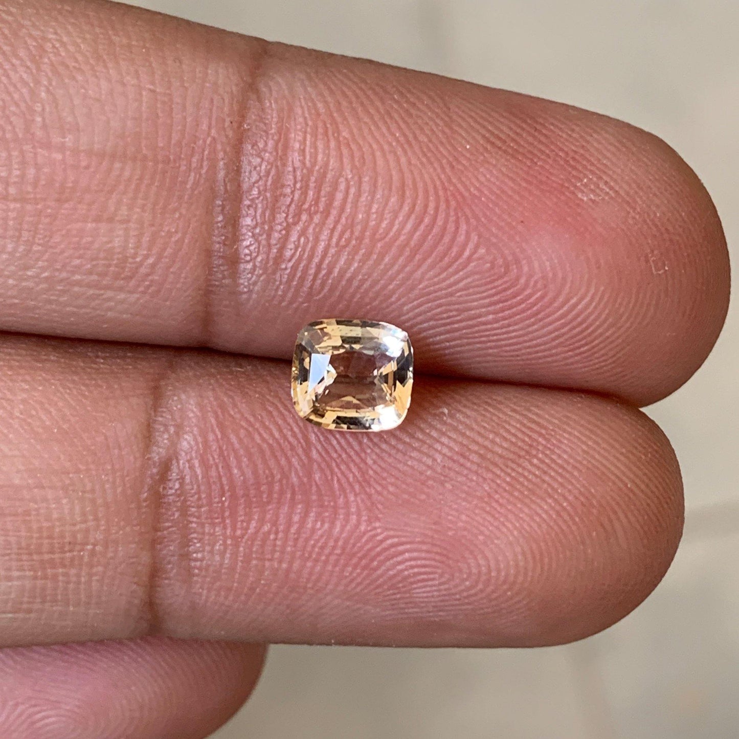 1.11CT Natural Peach Sapphire 