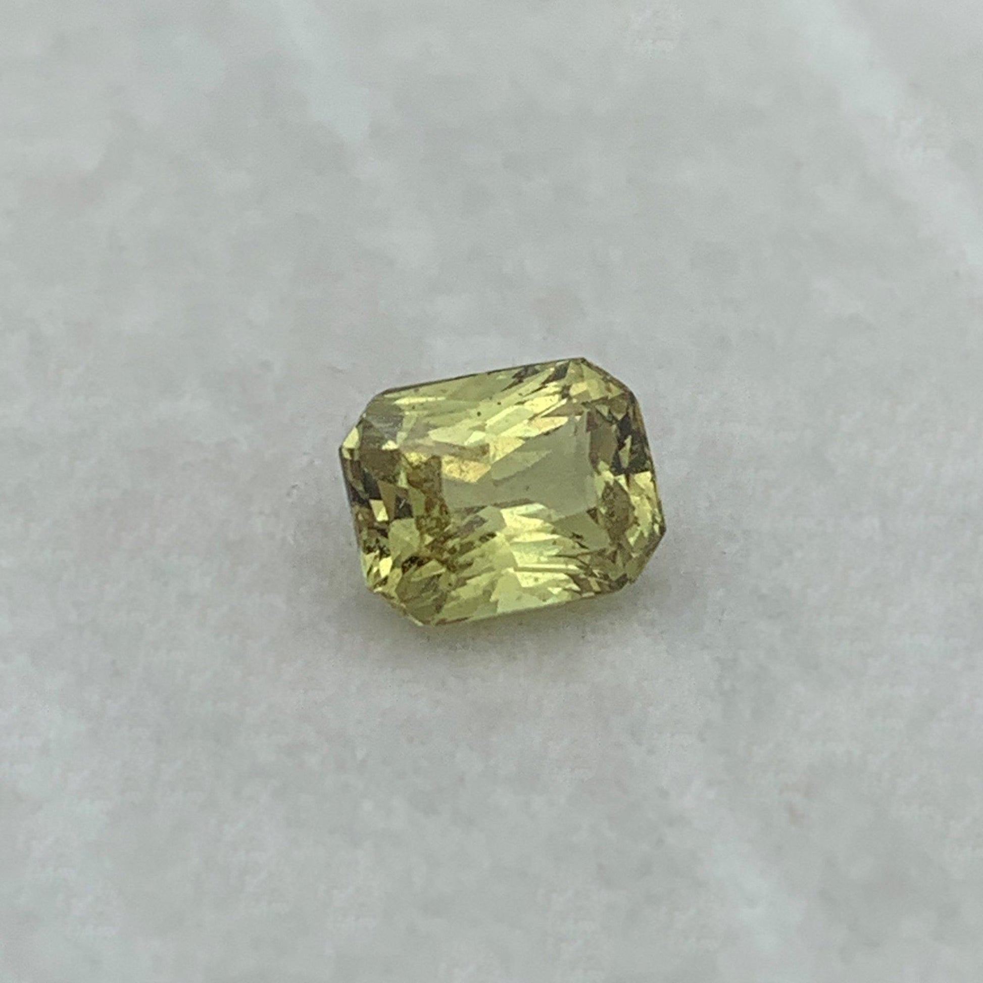 1.50CT Natural Green Sapphire 