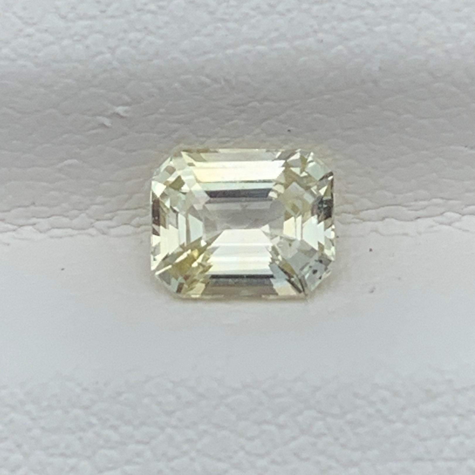 1.13CT Natural Yellow Sapphire 