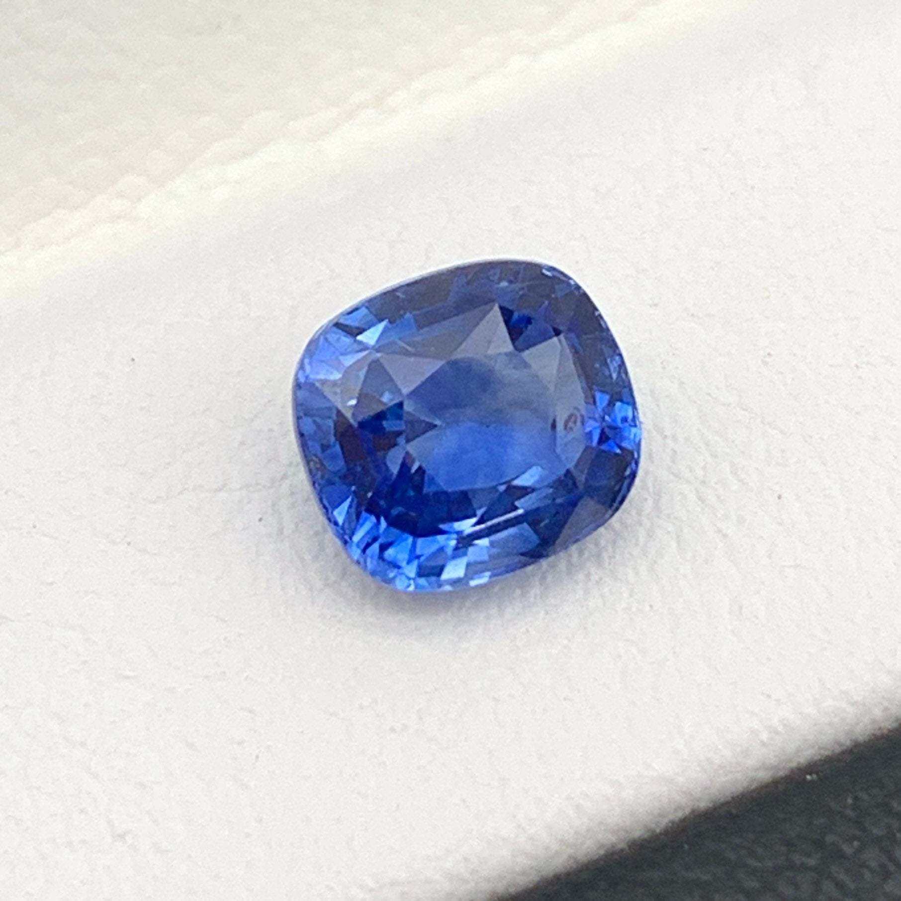 1.54CT Natural Blue Sapphire 