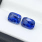 1.62CT & 1.64CT Natural Blue Sapphire Pair 